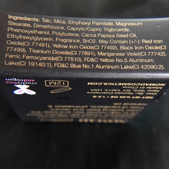 Nomad La Habana El Mar Intense Aqua Eyeshadow 🇨🇺 - Picture 7 of 7